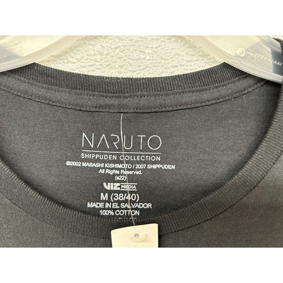 Japanese Kitchen Steakhouse Naruto Ichiraku Ramen Shop Black T-Shirt Size: M - Picture 3 of 4